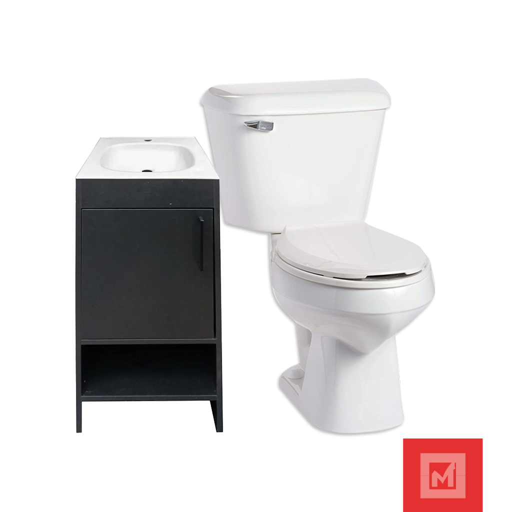 Imagen de Combo para baño Mansfield y mueble Esencial 1